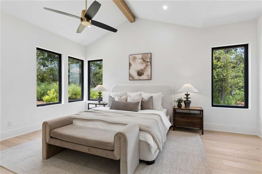 Furnished interior view inside a new home in , Roswell (Image 37).