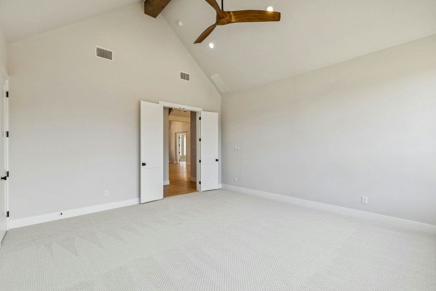 Spacious, unfurnished interior of a new home in The Vines, Haslet (Image 36).