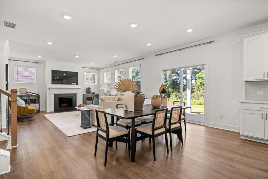 Furnished interior view inside a new home in Willow Creek, Watkinsville (Image 20).