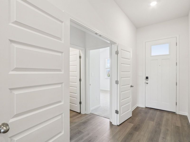 Spacious, unfurnished interior of a new home in Prairie Winds - Executive Collection, Hutto (Image 12).