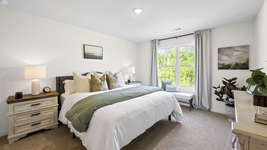 Furnished interior view inside a new home in Timber Creek, Rossville (Image 25).