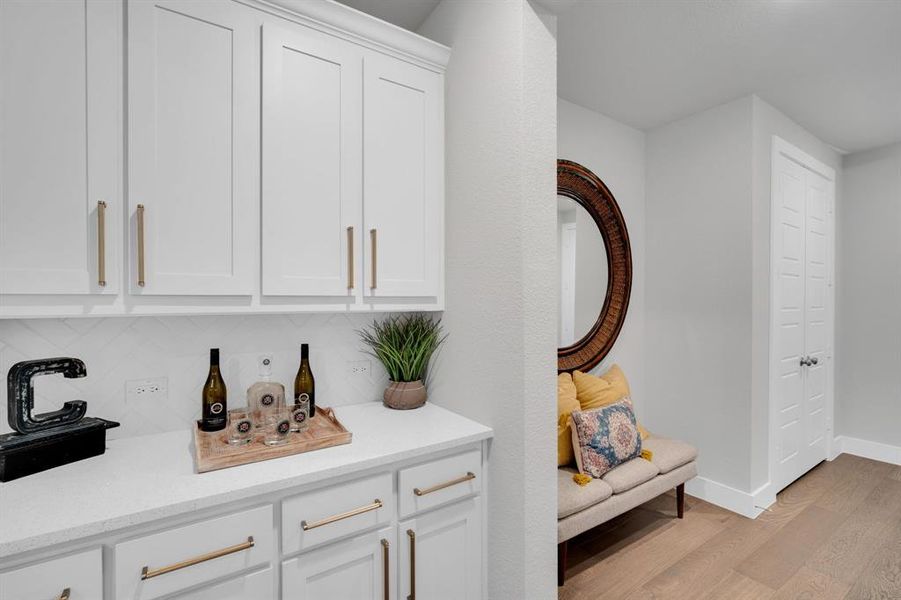 Furnished interior view inside a new home in Sweetgrass, Haslet (Image 16).