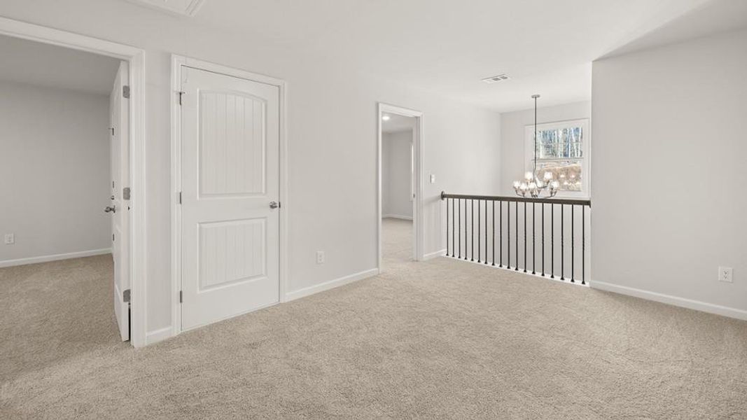 Spacious, unfurnished interior of a new home in Butner Estates, South Fulton (Image 20).