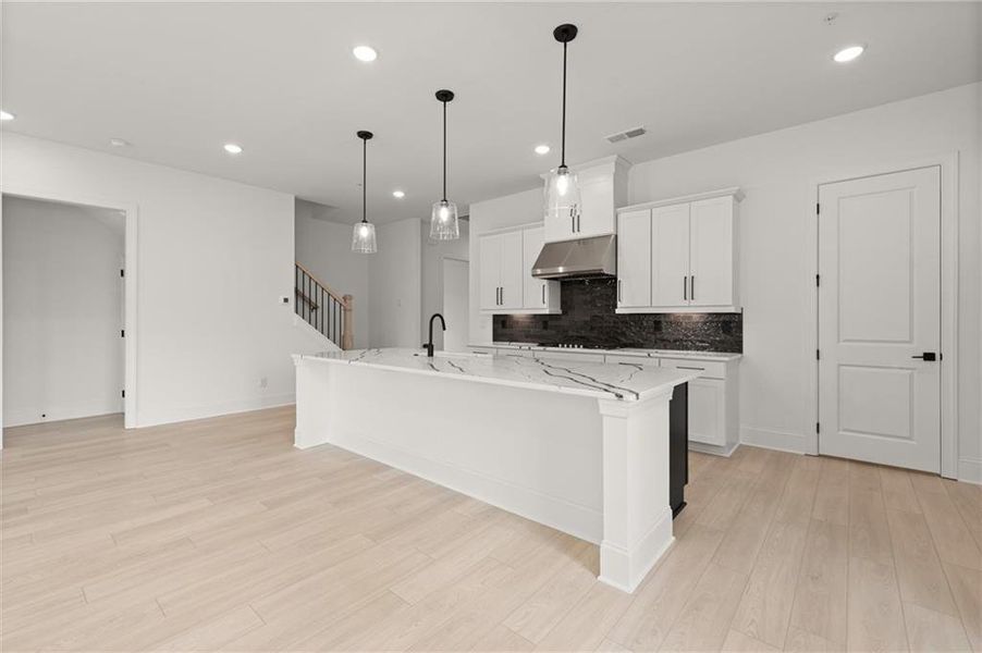 Furnished interior view inside a new home in The Reserve at Bells Ferry, Kennesaw (Image 11).