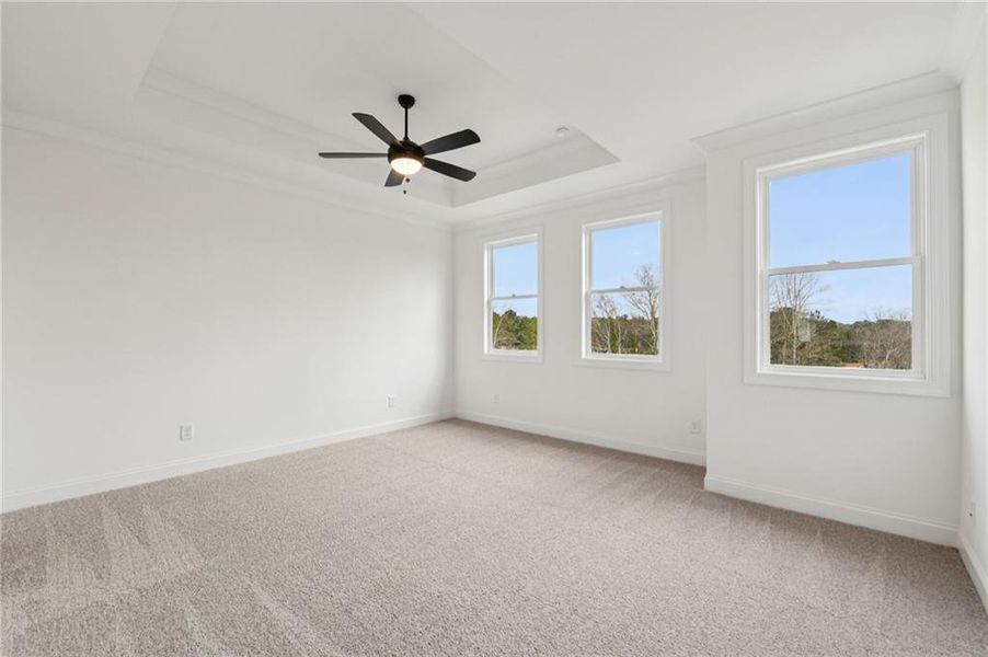 Spacious, unfurnished interior of a new home in Millcroft Townhomes, Buford (Image 29). Spacious, unfurnished interior of a new home in Millcroft Townhomes, Buford (Image 29).