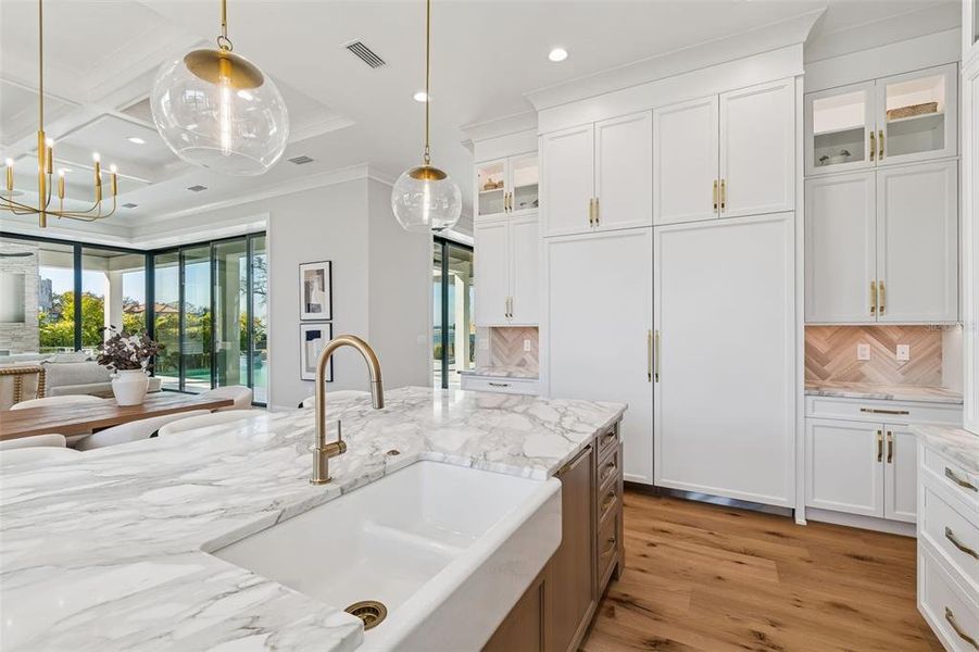 Furnished interior view inside a new home in , Tampa (Image 55).