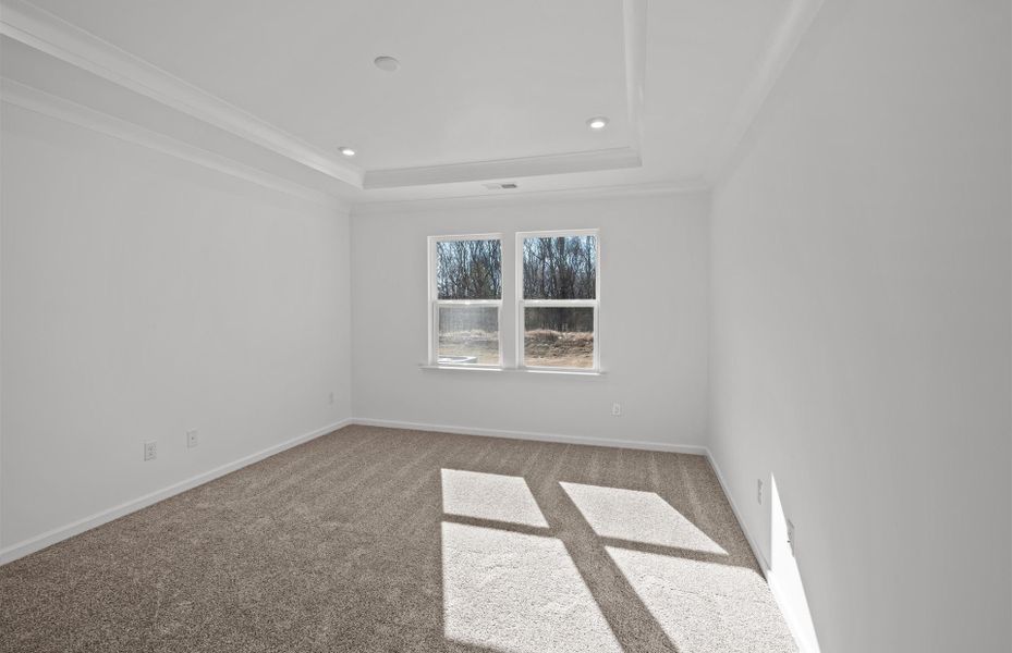 Spacious, unfurnished interior of a new home in Parkside Crossing, Charlotte (Image 46). Spacious, unfurnished interior of a new home in Parkside Crossing, Charlotte (Image 46).