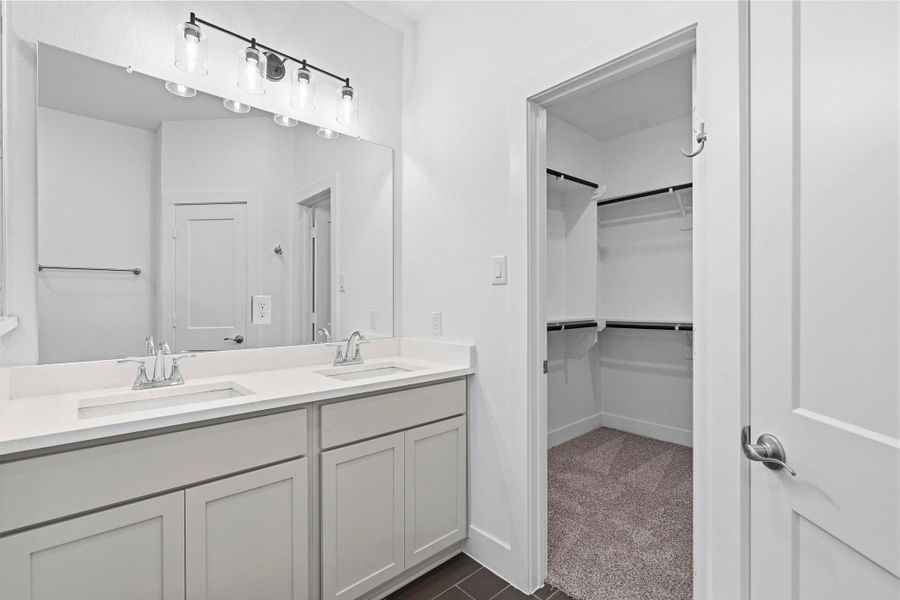 Furnished interior view inside a new home in Meridiana, Manvel (Image 11).