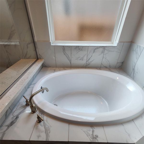 Large garden tub Large garden tub