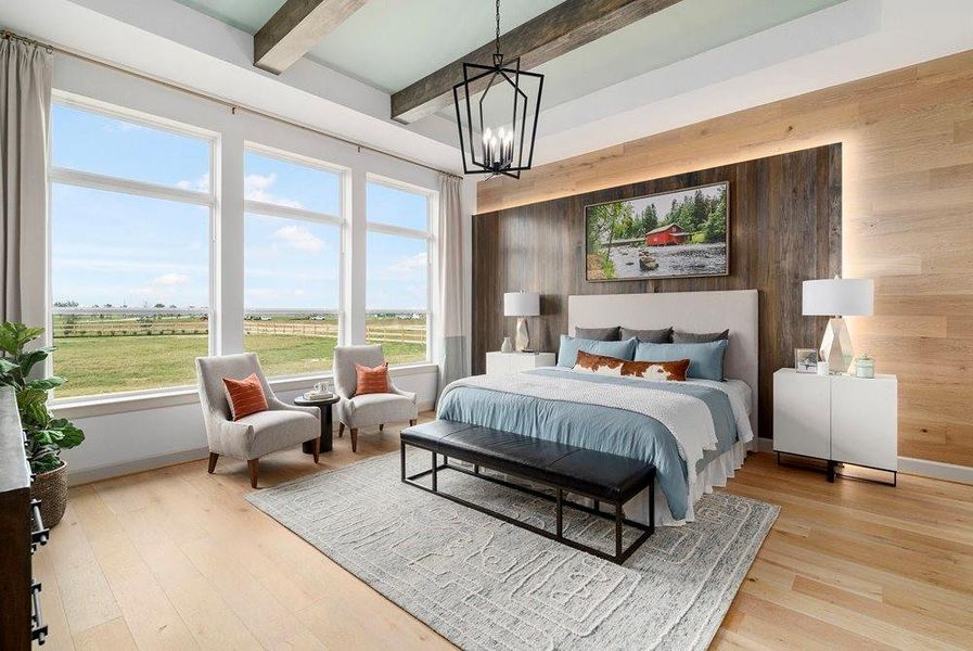 Furnished interior view inside a new home in , Waller (Image 22).