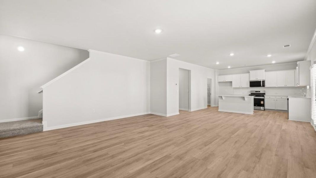 Spacious, unfurnished interior of a new home in Braselton Village, Braselton (Image 19). Spacious, unfurnished interior of a new home in Braselton Village, Braselton (Image 19).