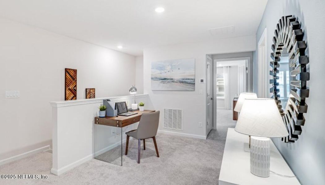 Furnished interior view inside a new home in , St. Augustine (Image 11).