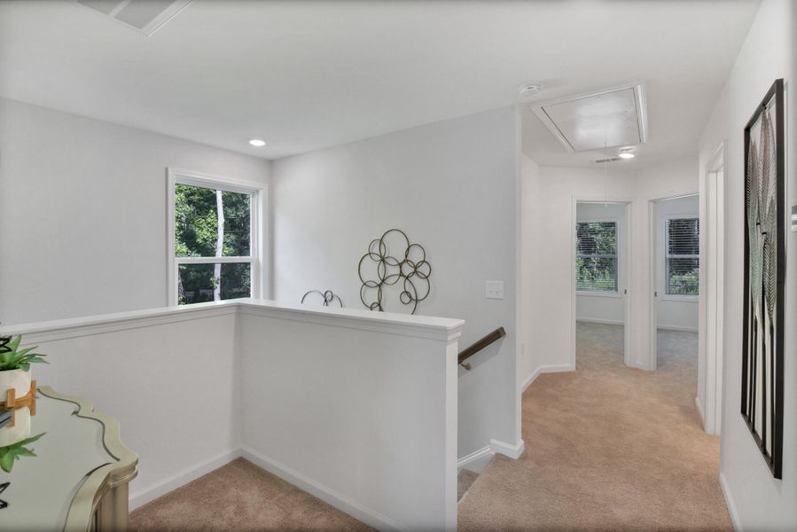 Furnished interior view inside a new home in Central Creek, Goose Creek (Image 14).