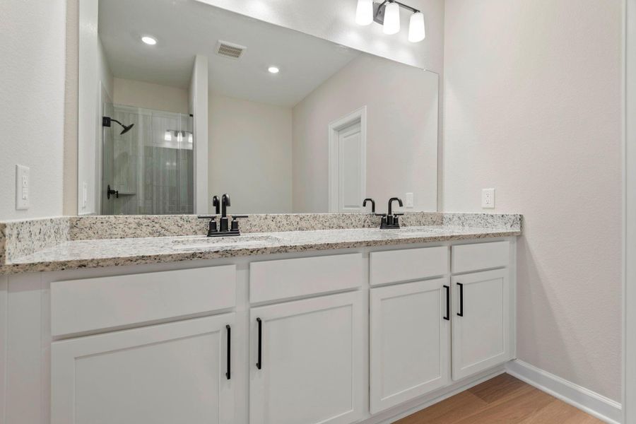 Furnished interior view inside a new home in Magnolia Woods, Magnolia (Image 5). Furnished interior view inside a new home in Magnolia Woods, Magnolia (Image 5).