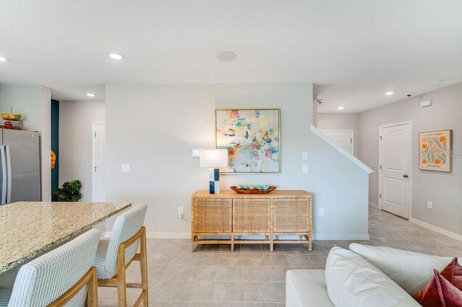 Furnished interior view inside a new home in Palm Wind, Hudson (Image 8).