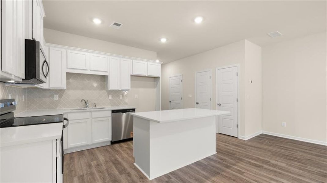 Furnished interior view inside a new home in Young's Crossing, Stone Mountain (Image 7).