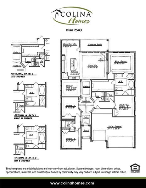 2D floor plan layout of this home in River Ranch, Dayton, TX (Image 3).