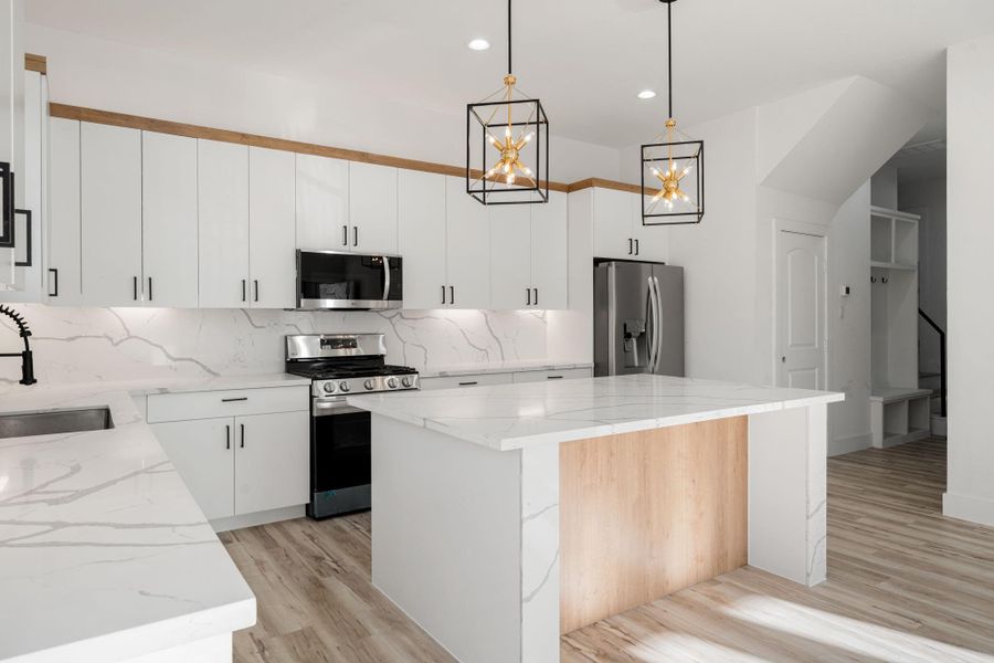 Furnished interior view inside a new home in , Houston (Image 13).