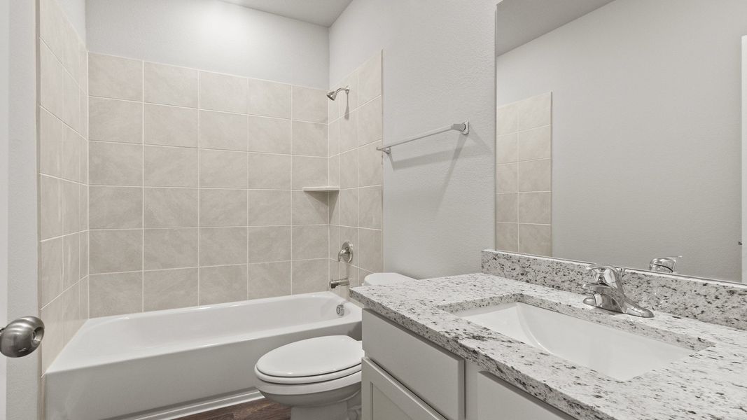 Secondary bathroom