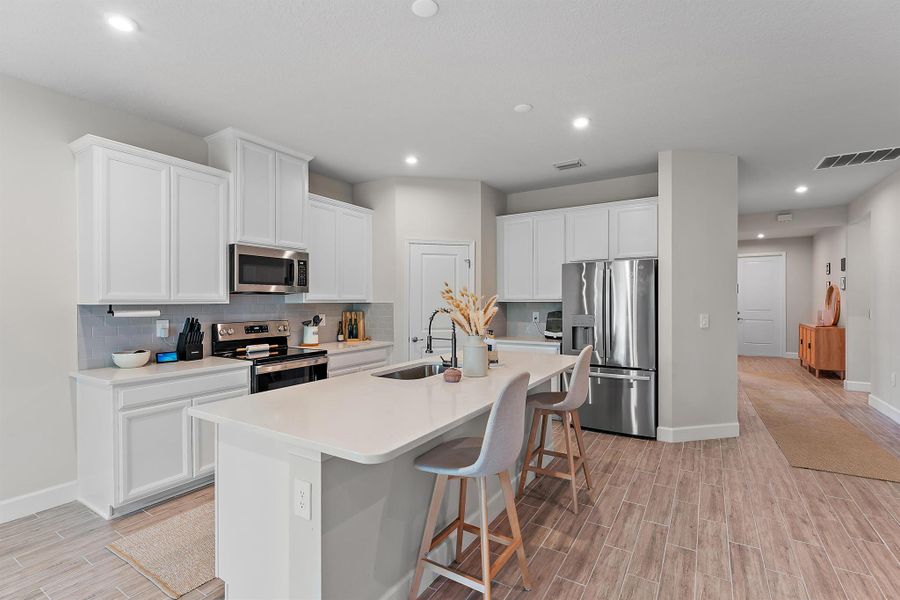 Furnished interior view inside a new home in Banyan Bay, Stuart (Image 63).