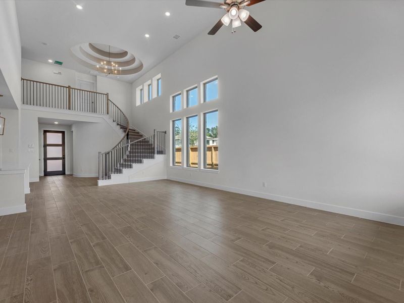 Spacious, unfurnished interior of a new home in Grand Central Park, Conroe (Image 13). Spacious, unfurnished interior of a new home in Grand Central Park, Conroe (Image 13).