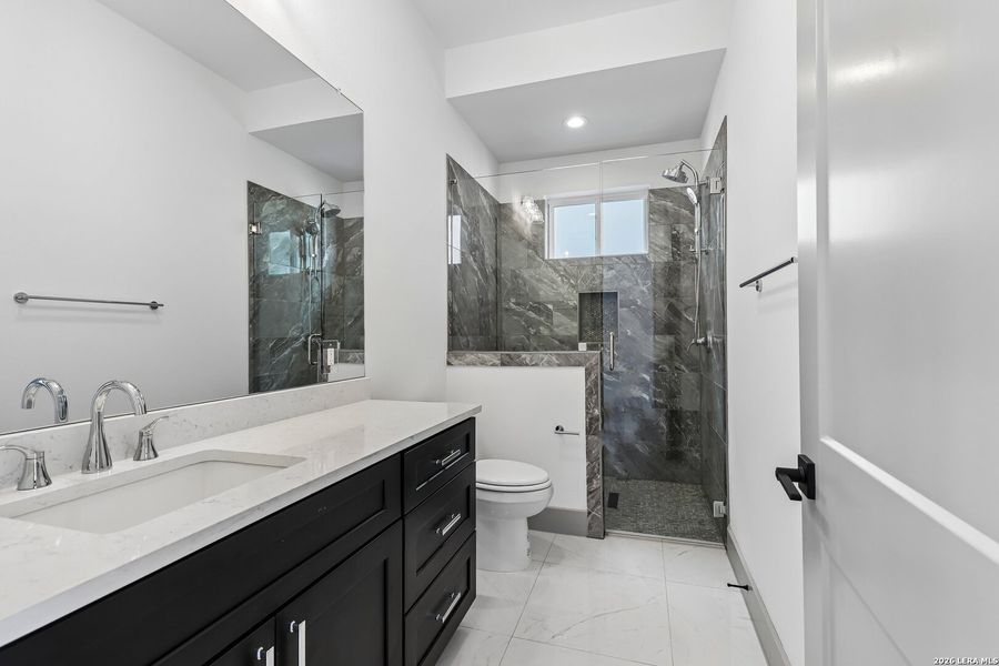Furnished interior view inside a new home in , San Antonio (Image 15).