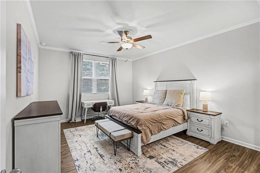 Furnished interior view inside a new home in , Cartersville (Image 38).