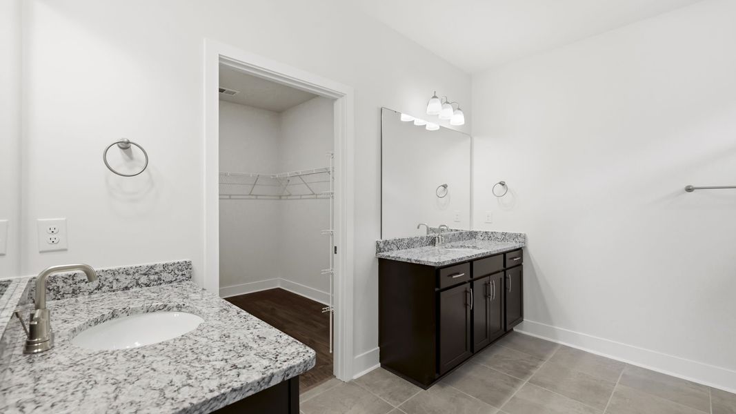 Furnished interior view inside a new home in Reserve at Tap Root Farms, Fletcher (Image 9). Furnished interior view inside a new home in Reserve at Tap Root Farms, Fletcher (Image 9).