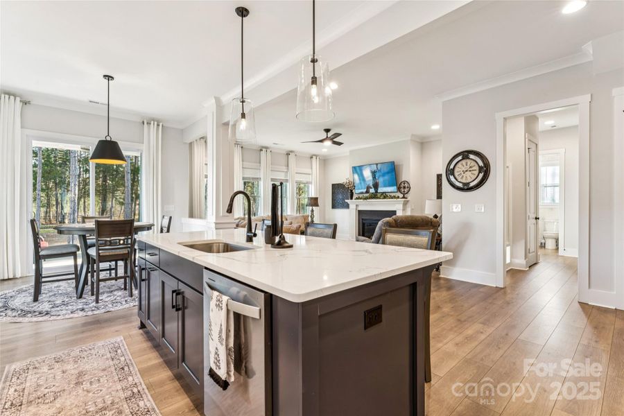 Furnished interior view inside a new home in , Indian Trail (Image 10). Furnished interior view inside a new home in , Indian Trail (Image 10).