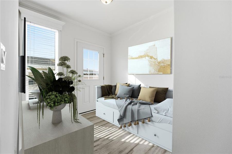 Furnished interior view inside a new home in , Longboat Key (Image 11).