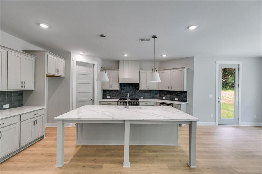 Furnished interior view inside a new home in The Meadows at Lake Circle, Buchanan (Image 35).