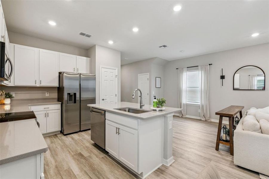 Furnished interior view inside a new home in , St. Cloud (Image 11).