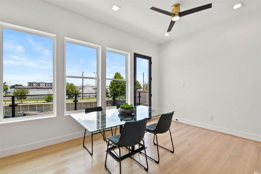 Furnished interior view inside a new home in , Houston (Image 29). Furnished interior view inside a new home in , Houston (Image 29).