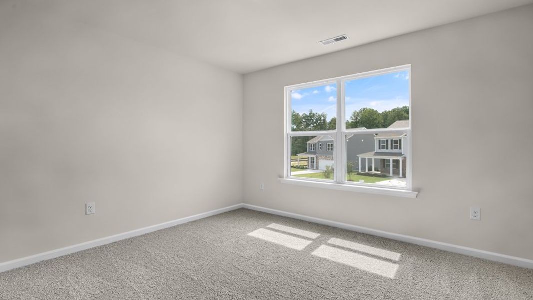 Spacious, unfurnished interior of a new home in Anderson Farm, Wendell (Image 20). Spacious, unfurnished interior of a new home in Anderson Farm, Wendell (Image 20).