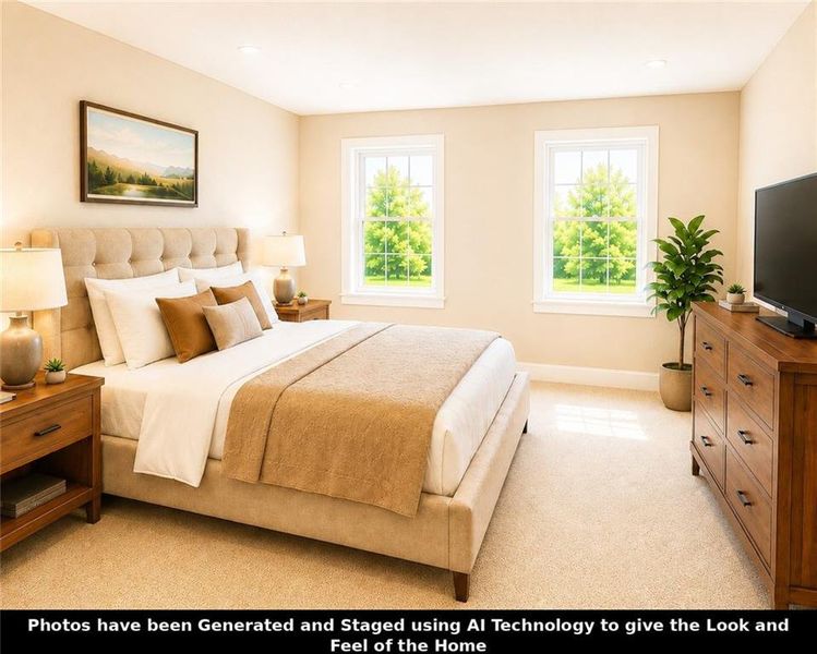 Furnished interior view inside a new home in Ferguson Corners, Emerson (Image 10).
