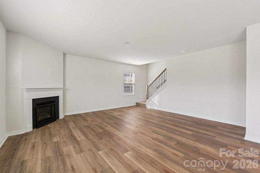 Spacious, unfurnished interior of a new home in The Hamptons at Hickory, Hickory (Image 12).