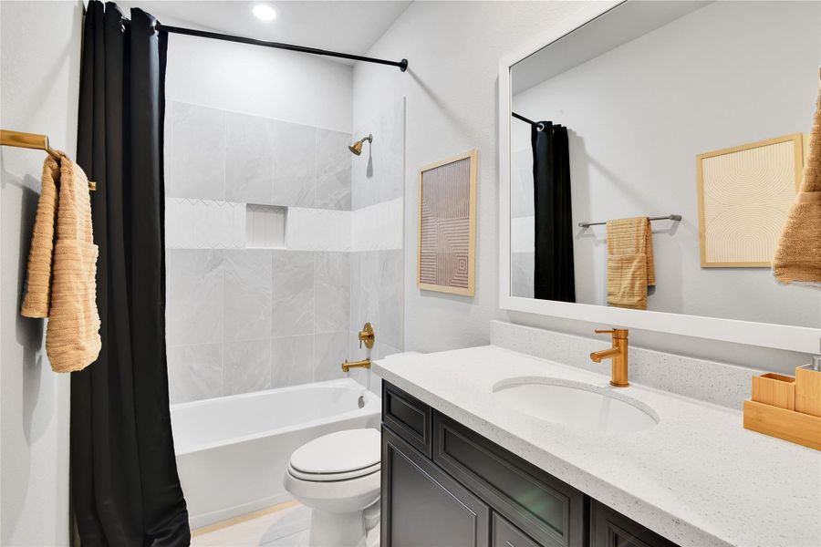 Furnished interior view inside a new home in , Montgomery (Image 15).