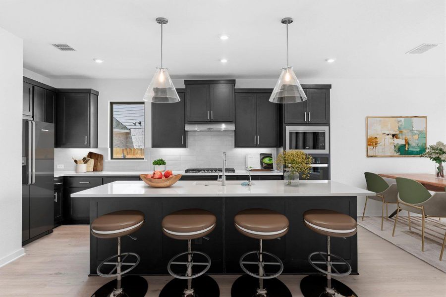 Light & Bright Kitchen - Virtually Staged