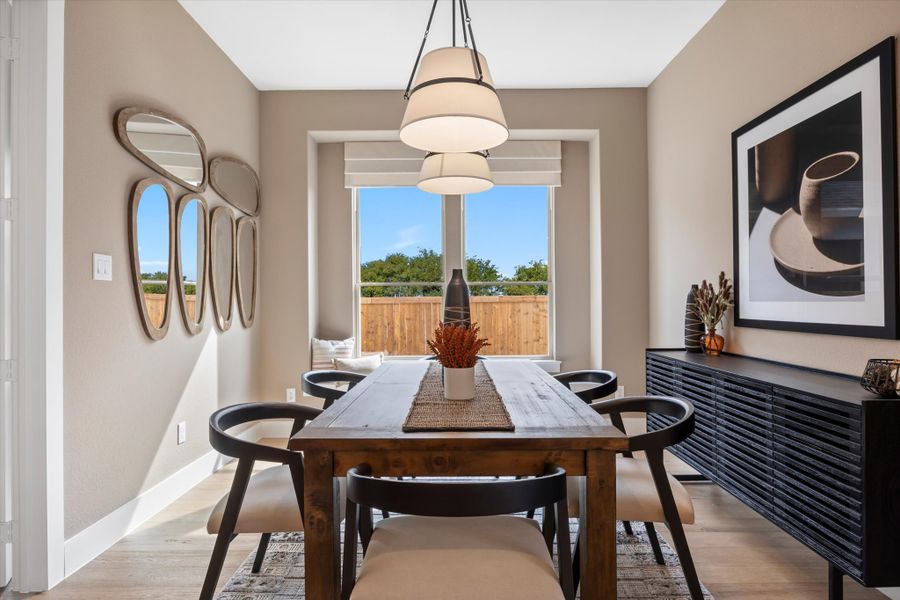 Furnished interior view inside a new home in Anna Town Square, Anna (Image 12).