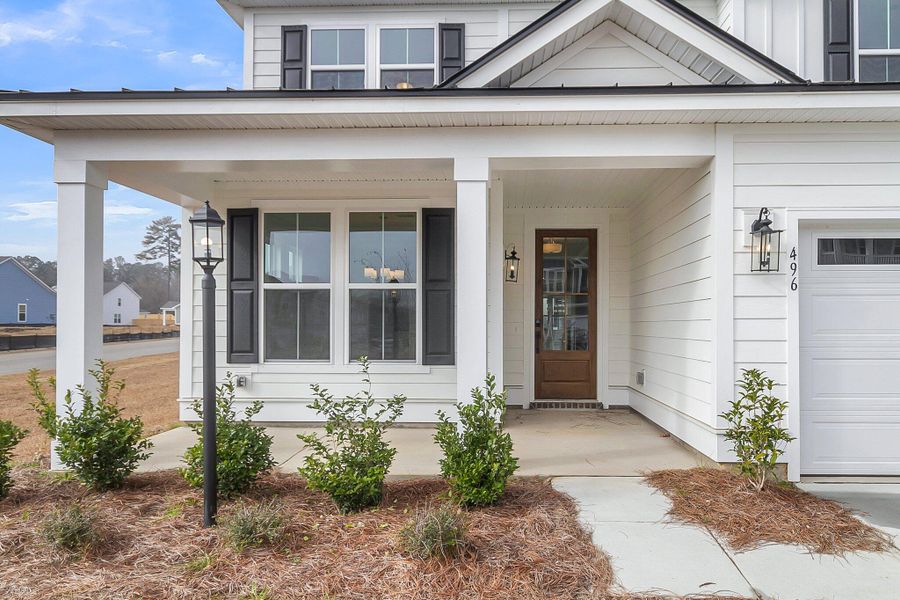 Exterior details and patio area of a home in , Summerville (Image 3). Exterior details and patio area of a home in , Summerville (Image 3).