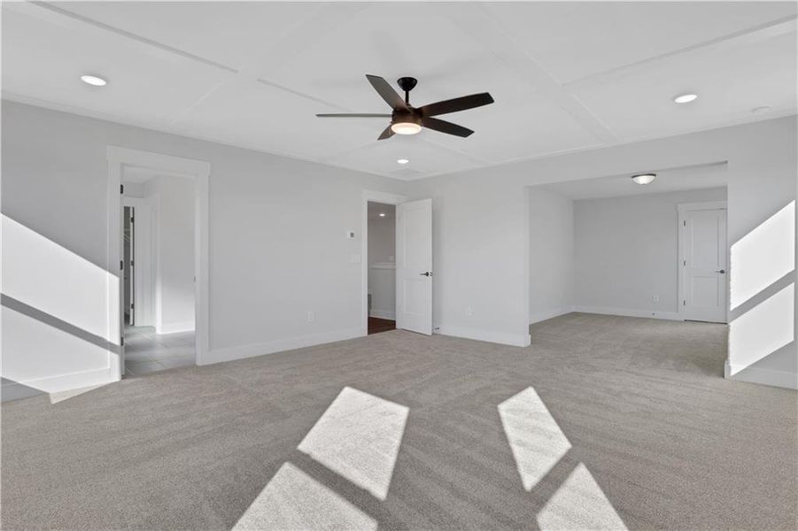 Spacious, unfurnished interior of a new home in Cambridge, Flowery Branch (Image 48).