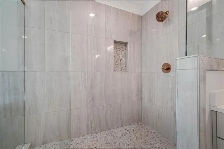 Close-up of interior finishes inside a home in Steeplechase, Hoschton (Image 18).