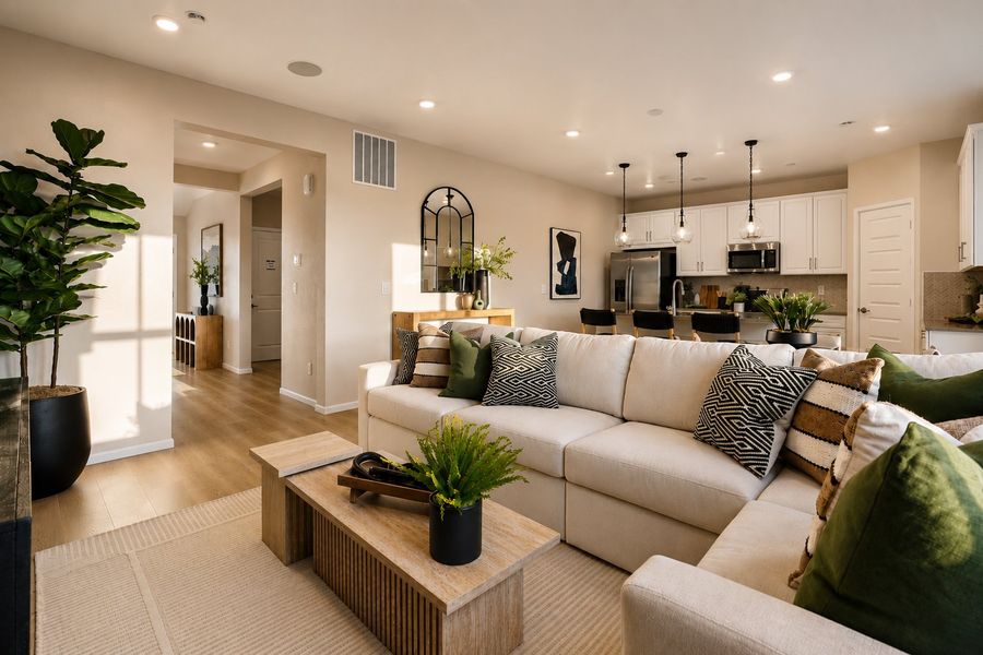 Representative furnished interior of a home built from the Summit by Taylor Morrison in Lake Bluff, Greeley (Image 12). Representative furnished interior of a home built from the Summit by Taylor Morrison in Lake Bluff, Greeley (Image 12).