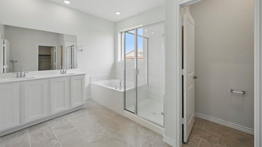 Furnished interior view inside a new home in Silverado, Aubrey (Image 3).
