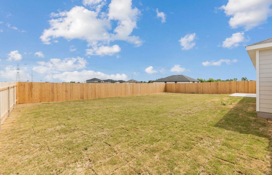 Exterior details and patio area of a home in County View, Temple (Image 19). Exterior details and patio area of a home in County View, Temple (Image 19).