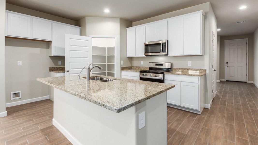 Furnished interior view inside a new home in Sycamore Vista, Vail (Image 5).