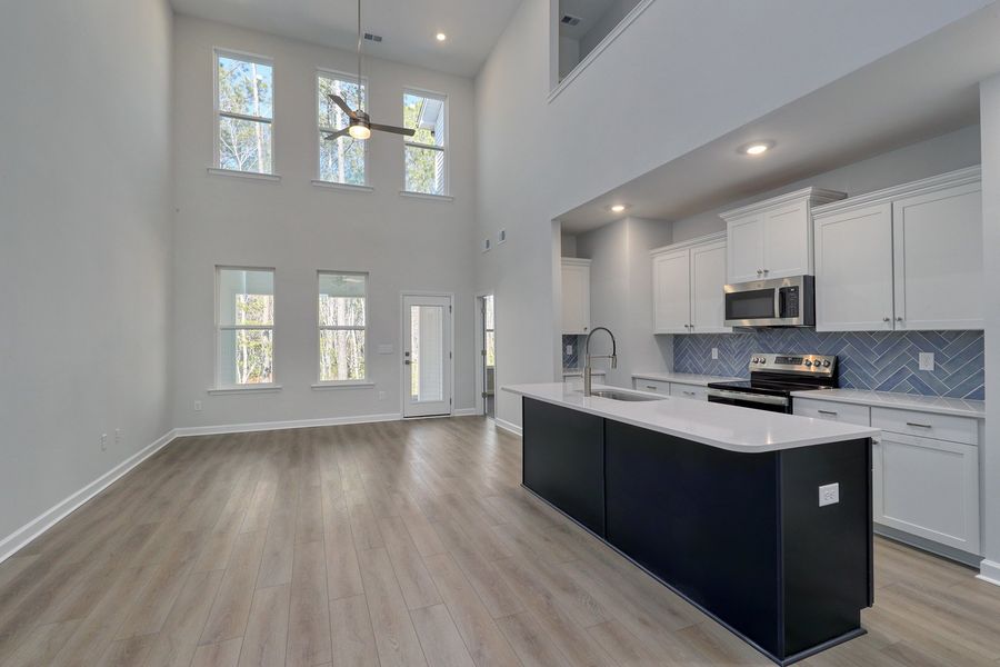 Furnished interior view inside a new home in Bally Castle, Murrells Inlet (Image 7). Furnished interior view inside a new home in Bally Castle, Murrells Inlet (Image 7).