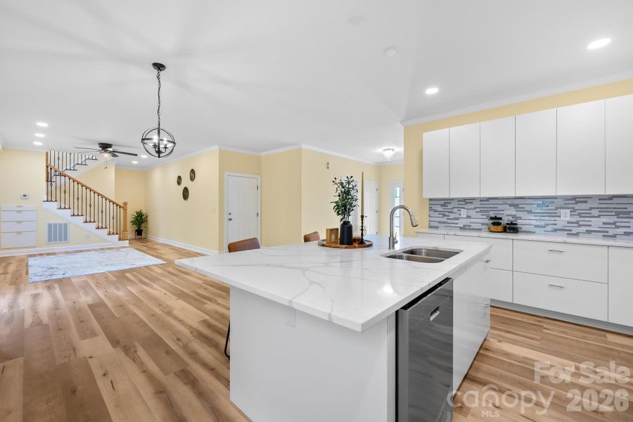 Extra large kitchen island