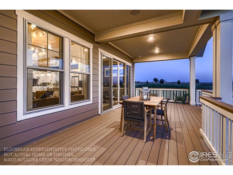 Furnished interior view inside a new home in , Broomfield (Image 30).