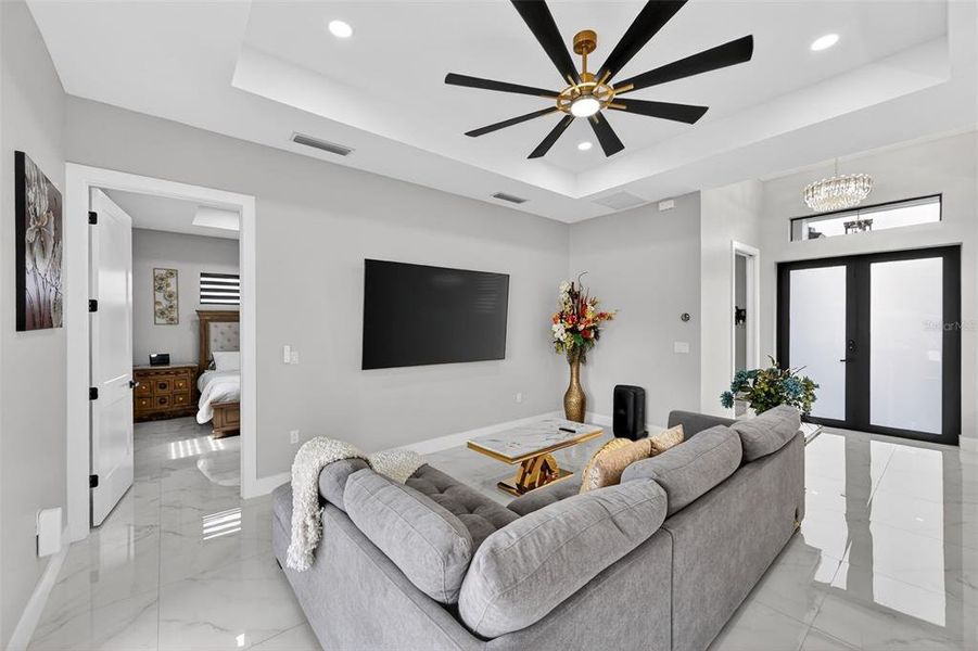 Furnished interior view inside a new home in , Lake Placid (Image 10).